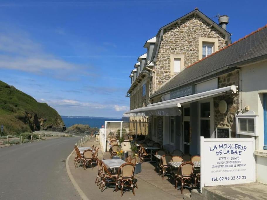 Appart' Avec Grande Terrasse Vue Mer -50M Plage Et Du Sentier De Randonnee Planguenoual Екстериор снимка
